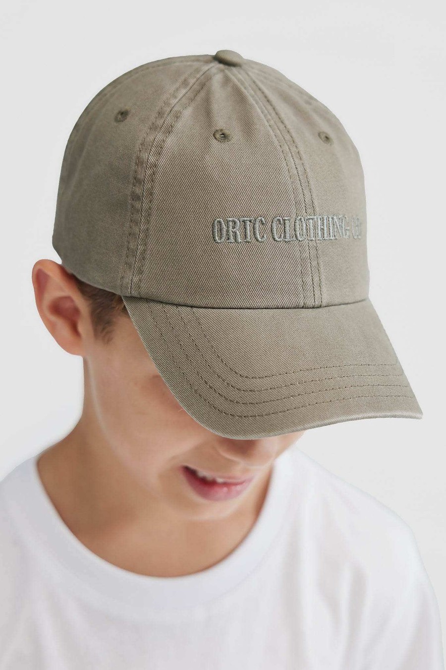 Junior Ortc Hats | Classic Logo Cap Jnr Olive