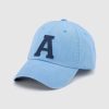 Men Ortc Hats | Letter Cap Blue