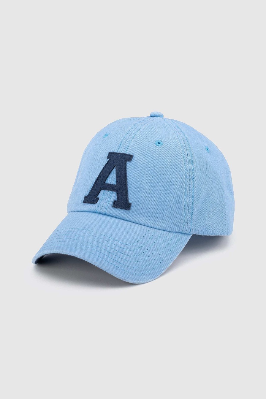 Men Ortc Hats | Letter Cap Blue