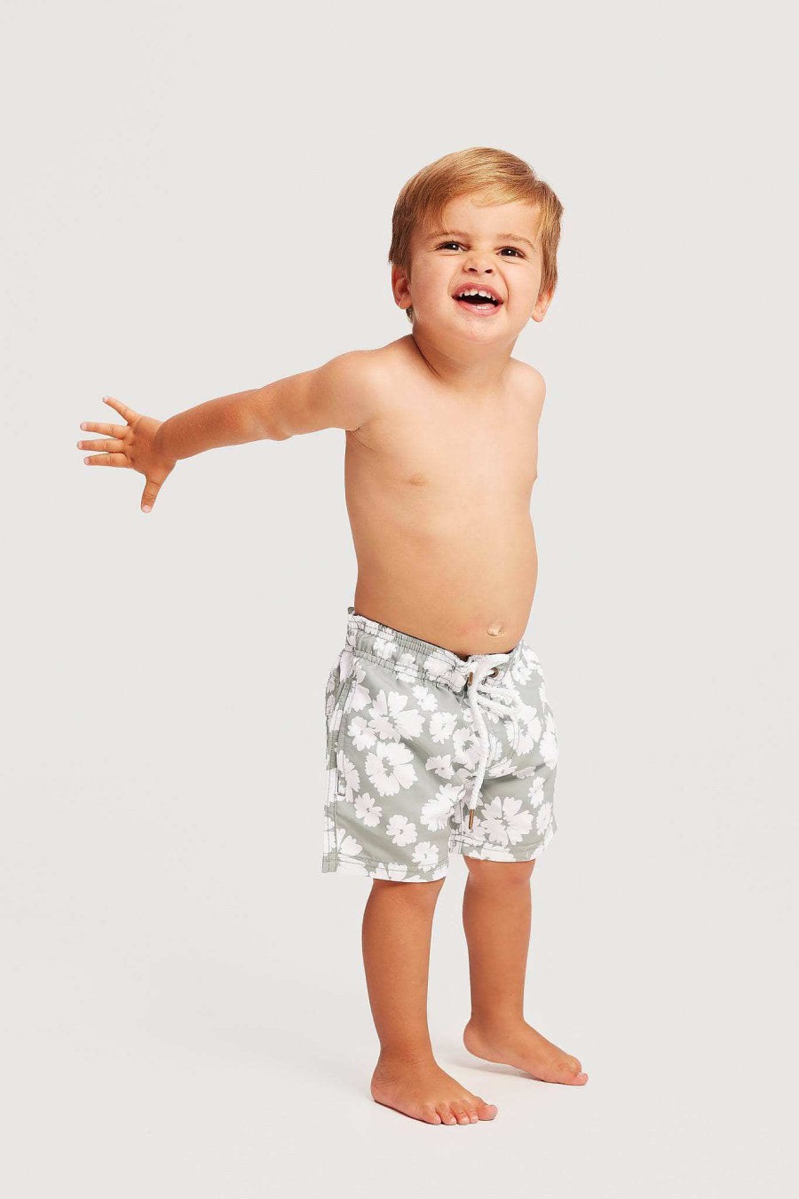 Junior Ortc Swimwear | Apollo Sage Jnr Swim Shorts