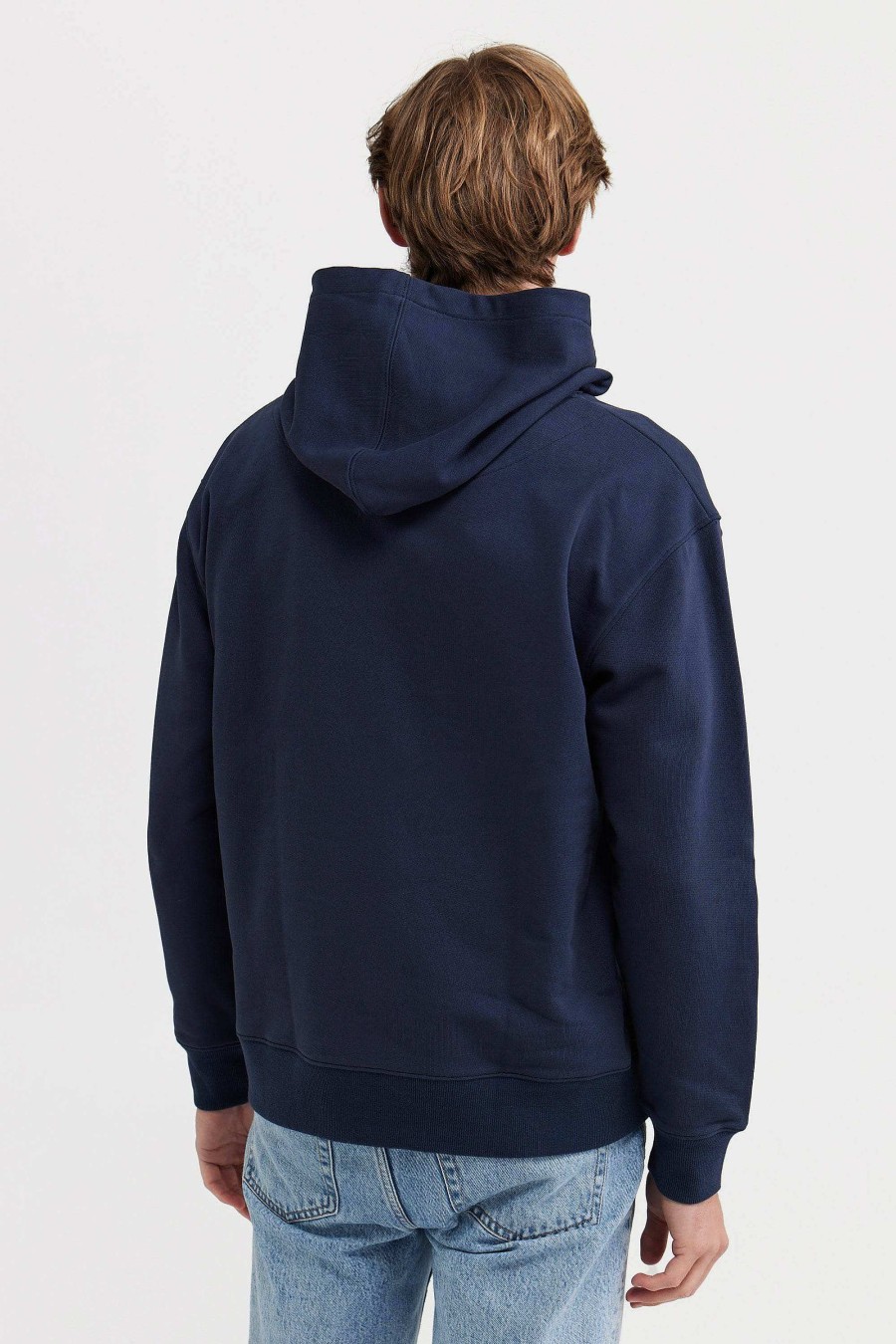 Men Ortc Crews & Hoodies | Henderson Hoodie Navy