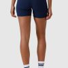 Women Ortc Loungewear | Ribbed Bike Shorts Navy