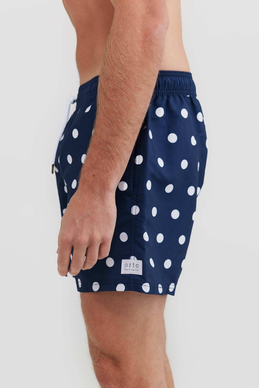 Men Ortc Swimwear | Henley Swim Shorts Navy