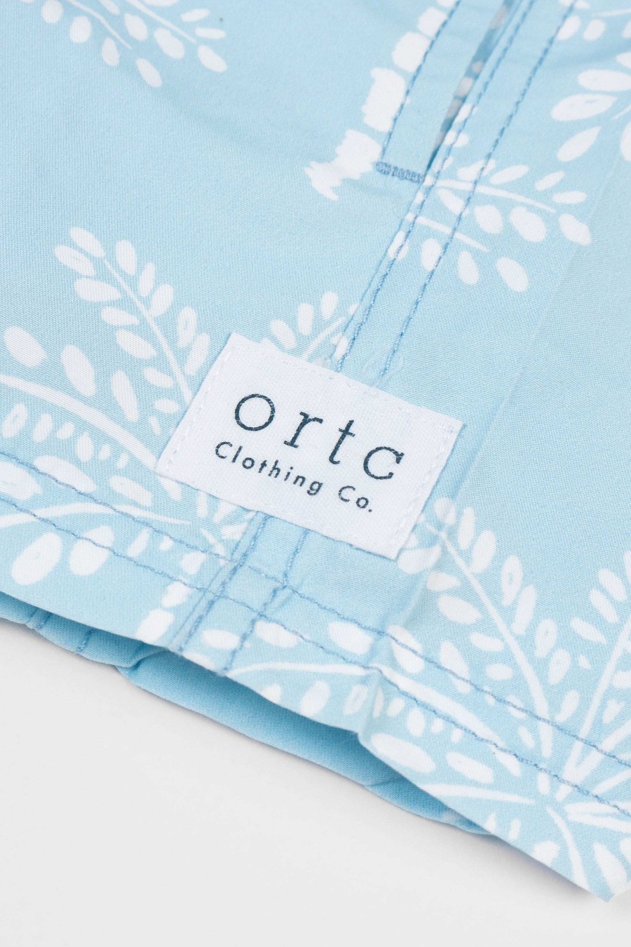 Junior Ortc Swimwear | Palm Cove Pale Blue Jnr Swim Shorts