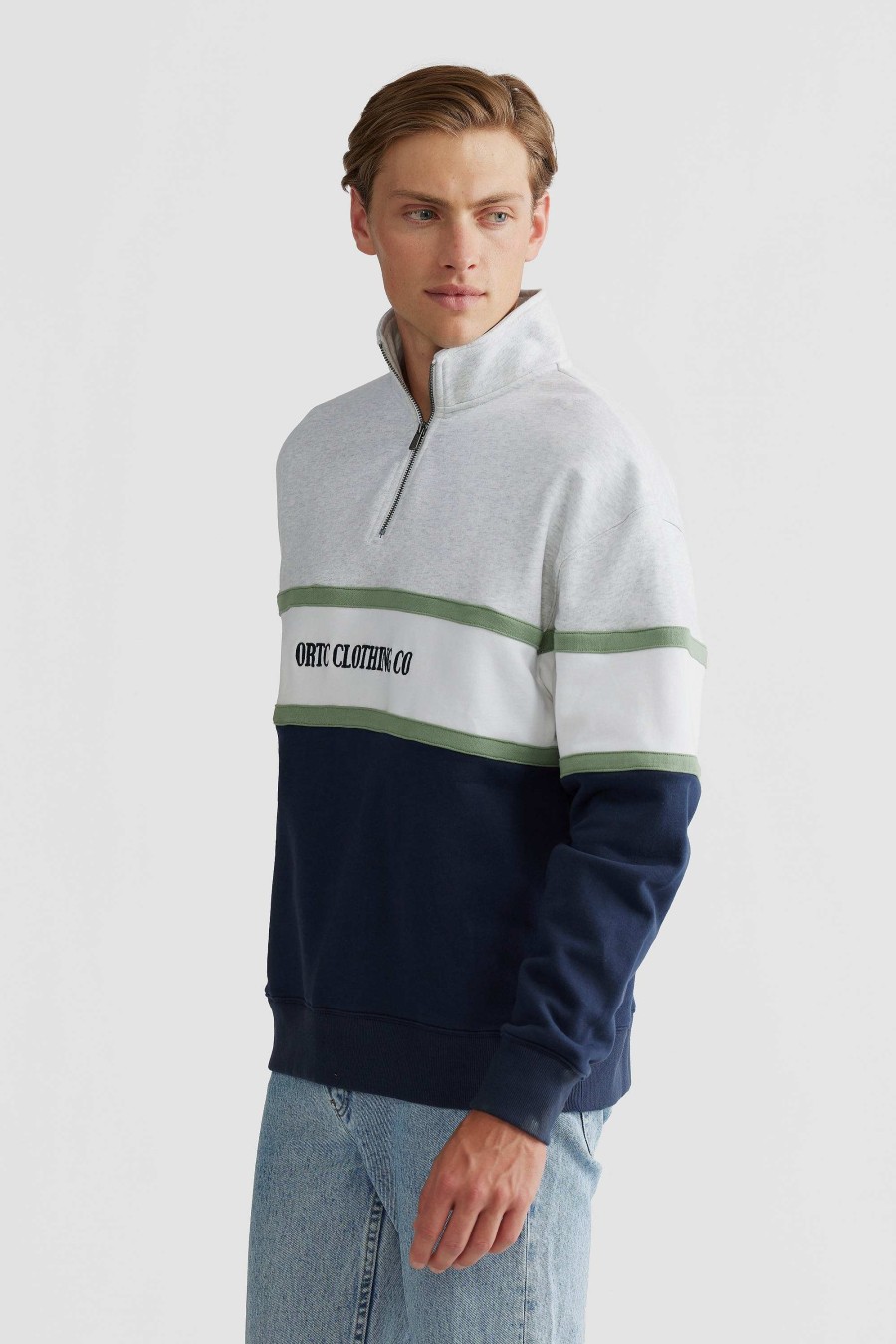 Men Ortc Quarter Zips | Fewster Logo Quarter Zip