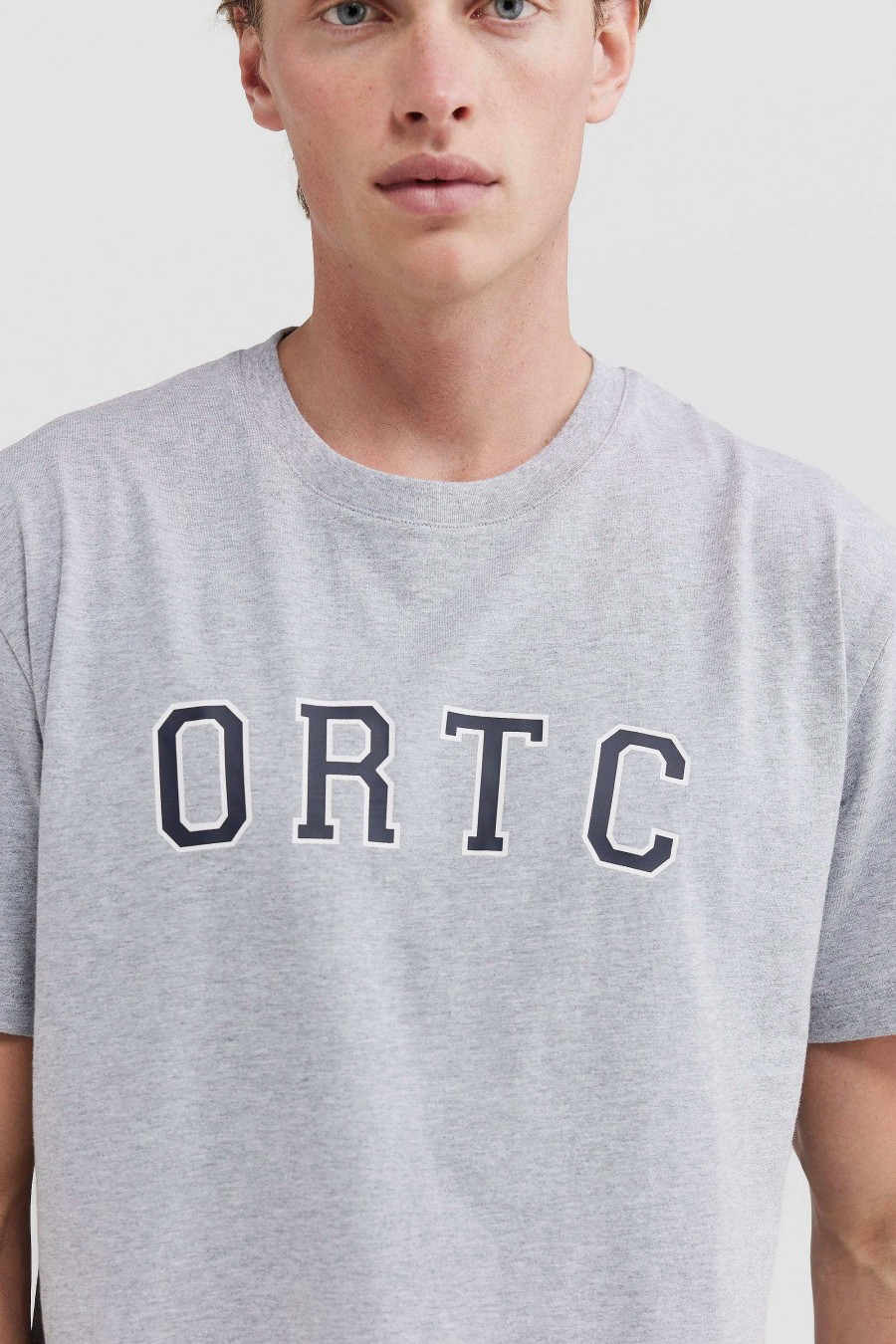 Men Ortc T Shirts | College T Shirt Marle Grey