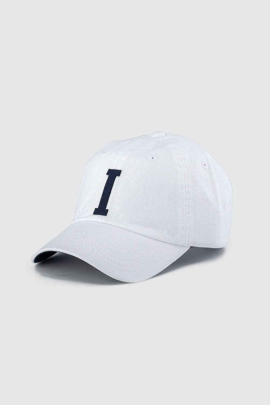 Junior Ortc Hats | Letter Cap Jnr White