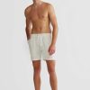 Men Ortc Shorts | Linen Shorts White