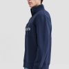 Men Ortc Quarter Zips | Classic Logo Quarter Zip Solid Navy