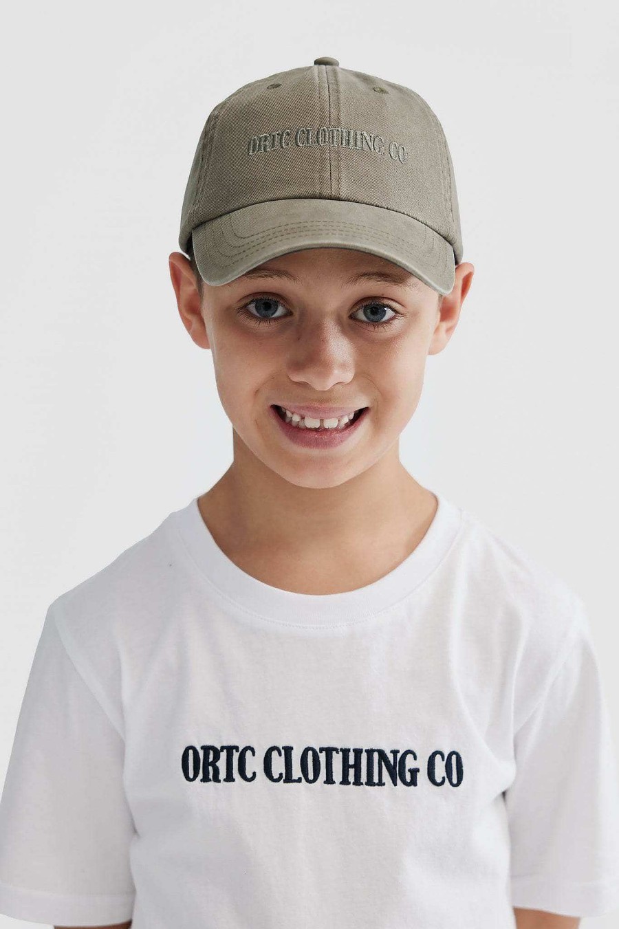 Junior Ortc Hats | Classic Logo Cap Jnr Olive