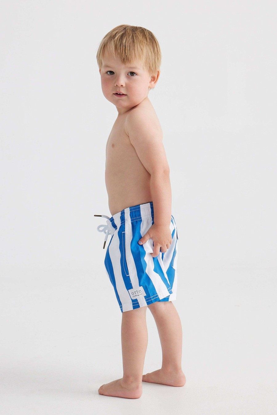 Junior Ortc Swimwear | Portsea Blue Jnr Swim Shorts