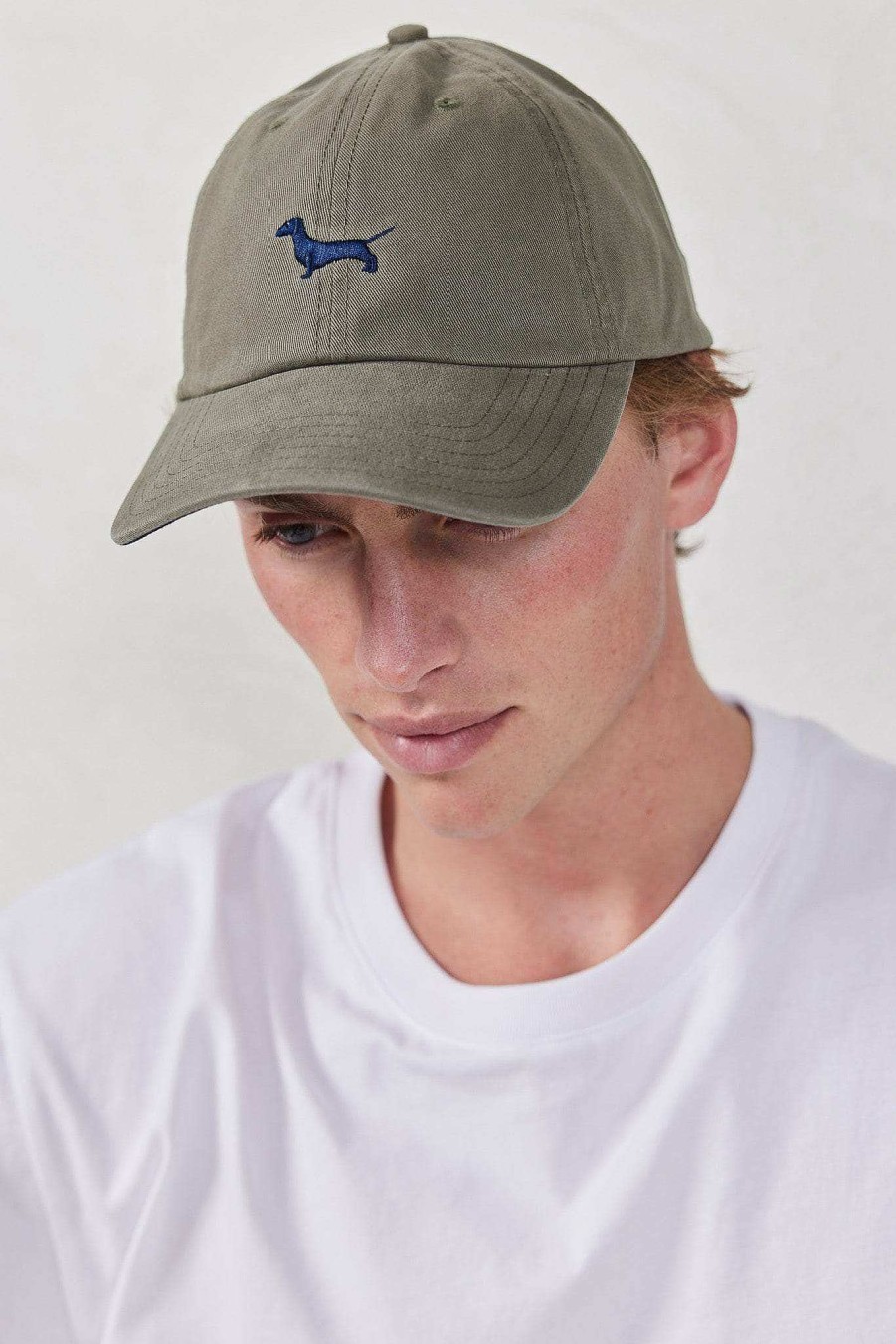 Men Ortc Hats | Dachshund Cap Olive