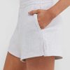 Women Ortc Bottoms | Isla Lounge Shorts White Marle