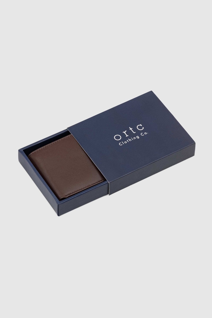 Men Ortc Wallets | Leather Wallet Chocolate