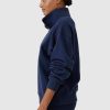 Women Ortc Loungewear | Quarter Zip Navy