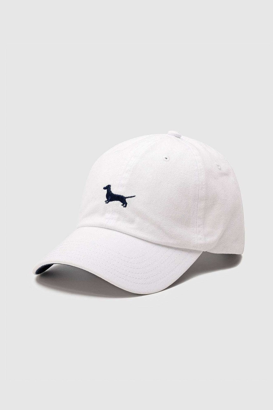 Men Ortc Hats | Dachshund Cap White