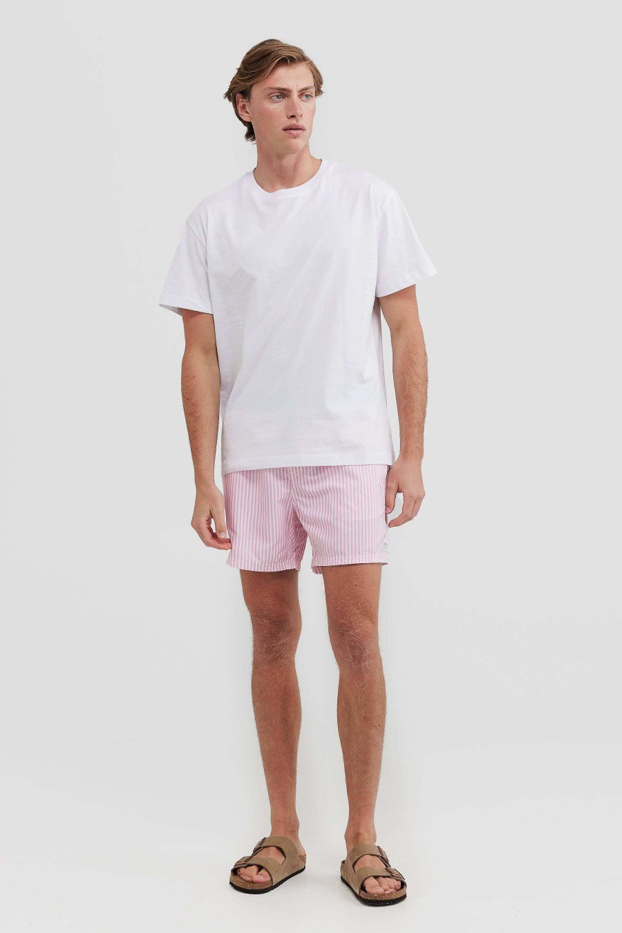 Men Ortc Swimwear | Manly Swim Shorts Pink