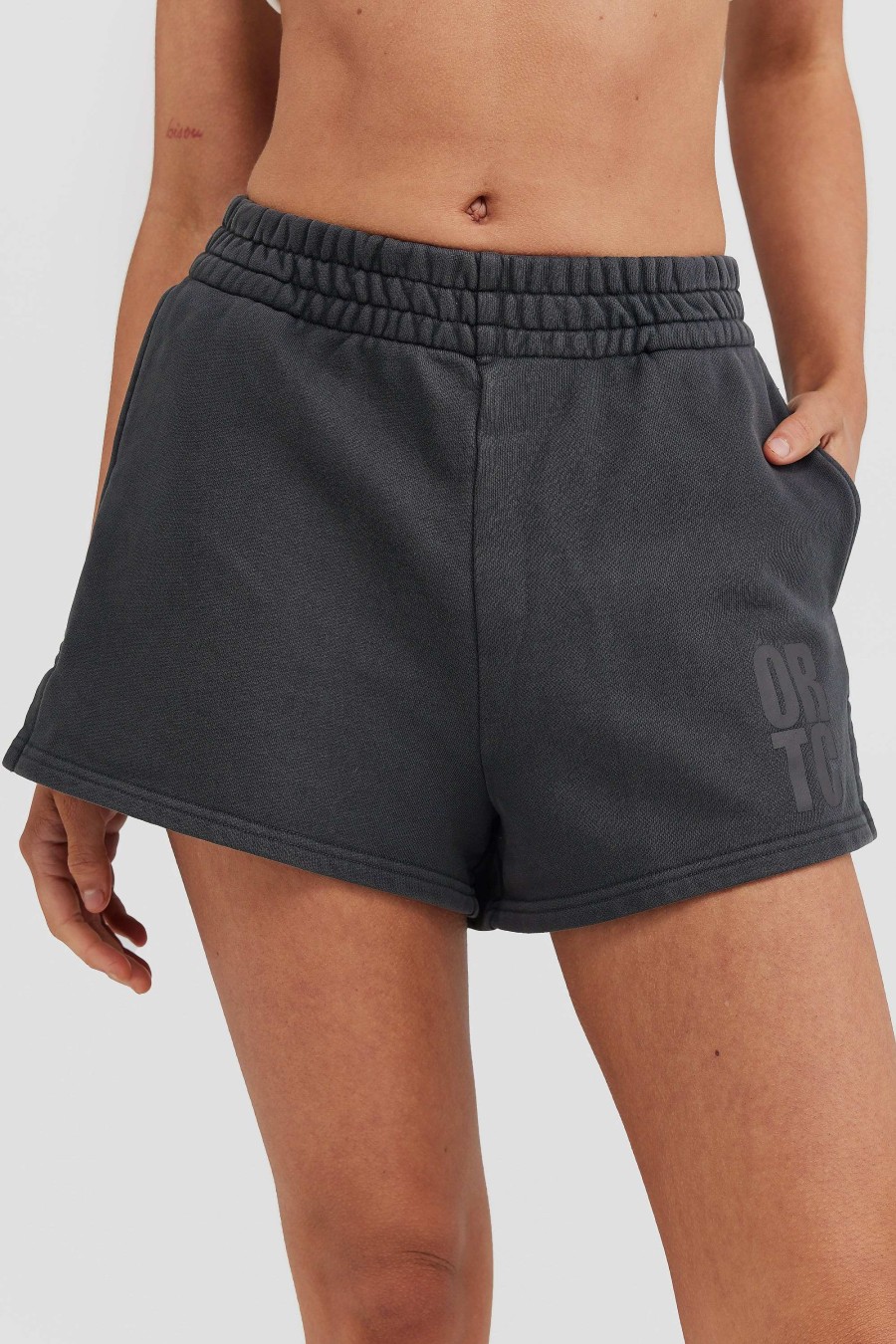 Women Ortc Bottoms | Isla Lounge Shorts Charcoal