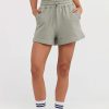 Women Ortc Bottoms | Lounge Shorts Dusty Olive