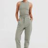 Women Ortc Sets | Track Pants Dusty Olive