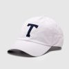 Men Ortc Hats | Letter Cap White